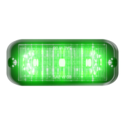 Abrams Edge 3 LED Grille Light Head - Green