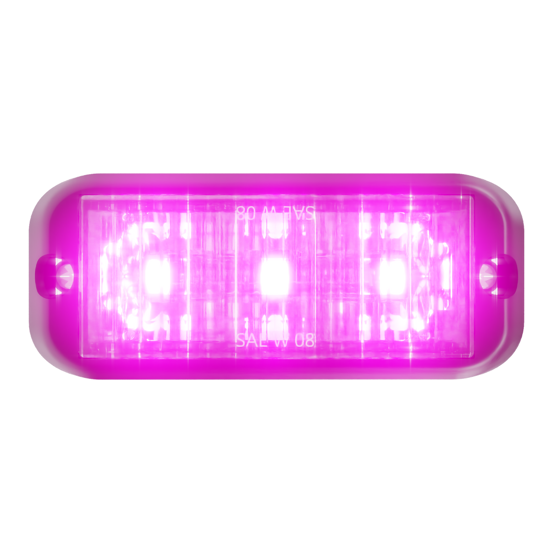 Abrams Edge 3 LED Grille Light Head - Purple