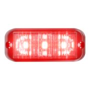 Abrams Edge 3 LED Grille Light Head - Red