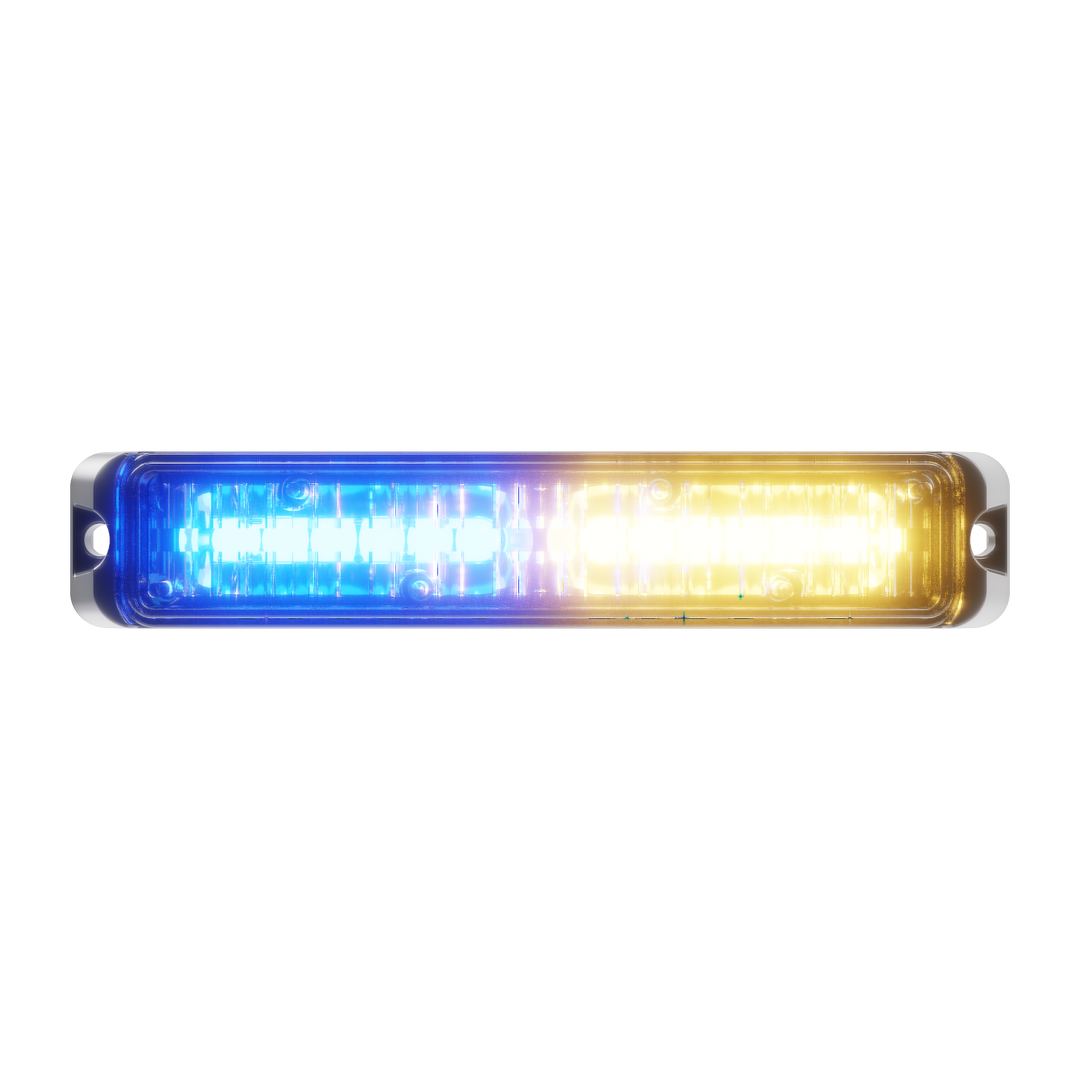 Abrams Flex 12 LED Grille Light Head - Amber/Blue