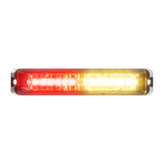 Abrams Flex 12 LED Grille Light Head - Amber/Red