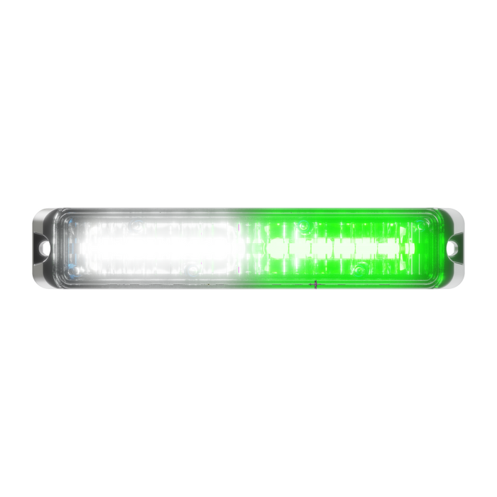 Abrams Flex 12 LED Grille Light Head - Green/White