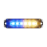 Load image into Gallery viewer, Abrams Flex 6 LED Grille Light Head - Amber/Blue
