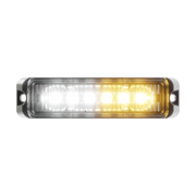Abrams Flex 6 LED Grille Light Head - Amber/White