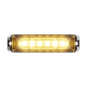 Abrams Flex 6 LED Grille Light Head - Amber