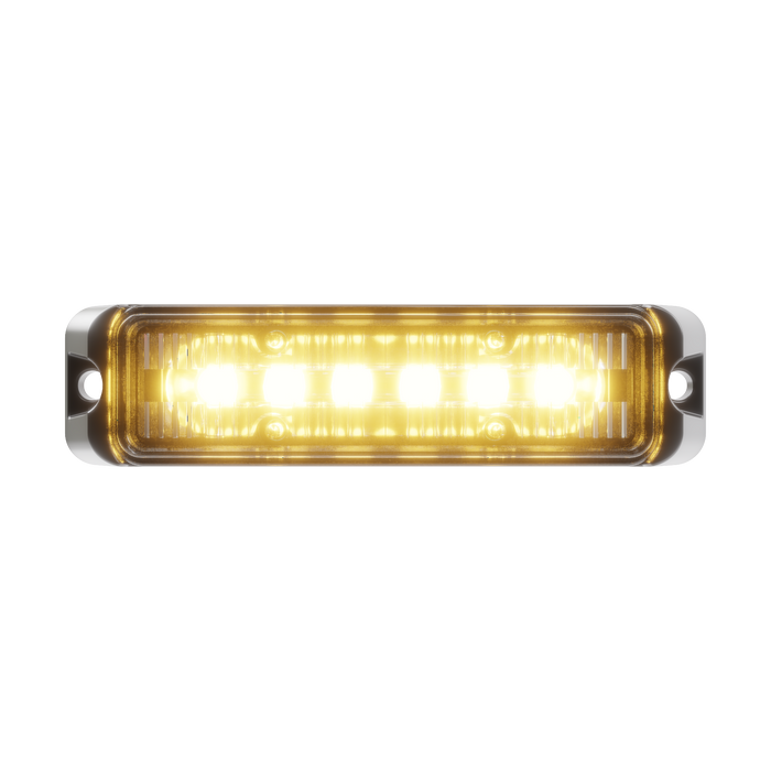 Abrams Flex 6 LED Grille Light Head - Amber