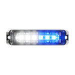 Load image into Gallery viewer, Abrams Flex 6 LED Grille Light Head - Blue/White
