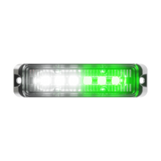 Abrams Flex 6 LED Grille Light Head - Green/White