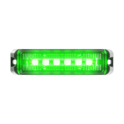 Abrams Flex 6 LED Grille Light Head - Green