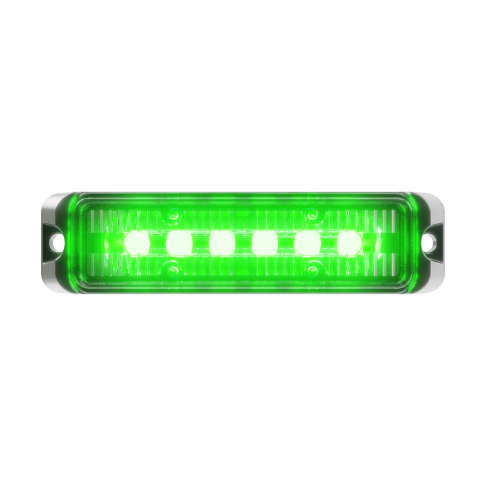 Abrams Flex 6 LED Grille Light Head - Green
