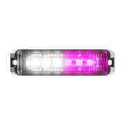 Abrams Flex 6 LED Grille Light Head - Purple/ White