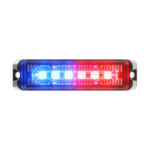 Load image into Gallery viewer, Abrams Flex 6 LED Grille Light Head - Red/Blue
