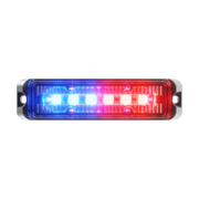Abrams Flex 6 LED Grille Light Head - Red/Blue