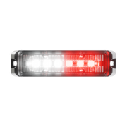 Abrams Flex 6 LED Grille Light Head - Red/White