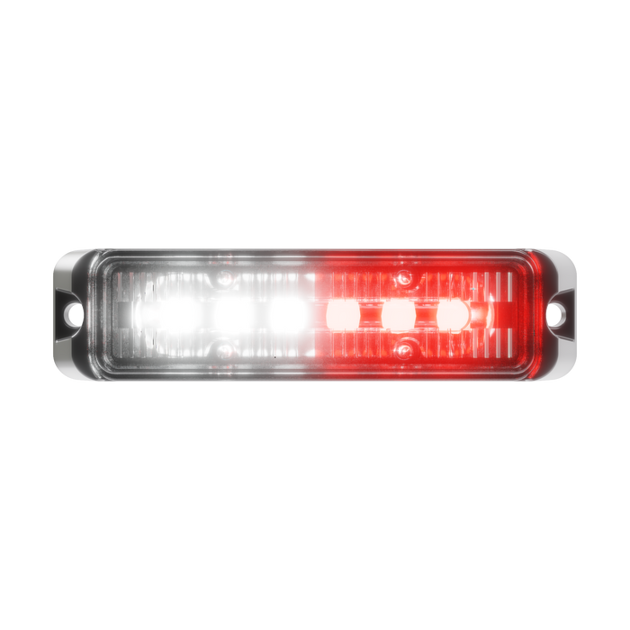 Abrams Flex 6 LED Grille Light Head - Red/White