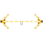 Abrams Focus 1600 Series LED Warning Directional Light Bar - Amber