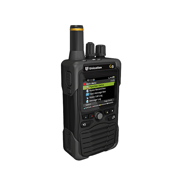 Unication G5 Dual Band P25 Voice Pager