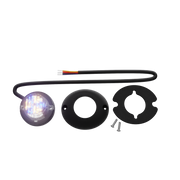 Abrams Impact 6 LED Hideaway Surface Mount Light - Amber/Blue