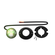 Abrams Impact 6 LED Hideaway Surface Mount Light - Amber/Green