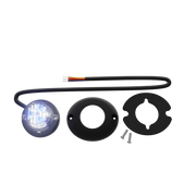 Abrams Impact 6 LED Hideaway Surface Mount Light - Blue/White