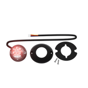 Abrams Impact 6 LED Hideaway Surface Mount Light - Red