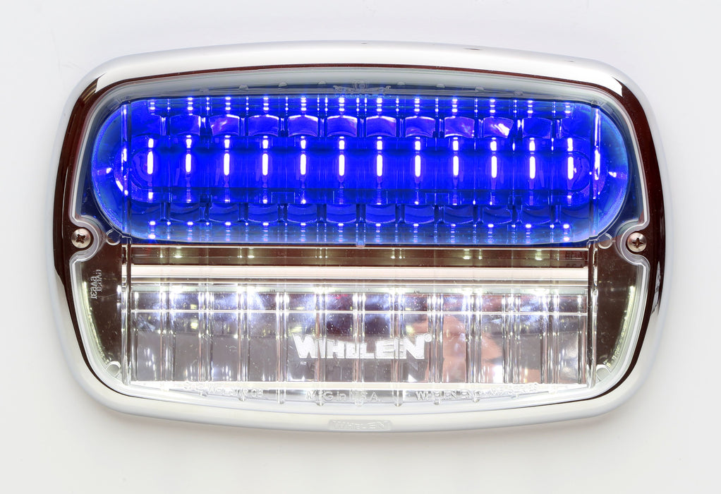 Whelen M9 Series Linear LED Super-LED Lighthead Combination Warning & Scene Light