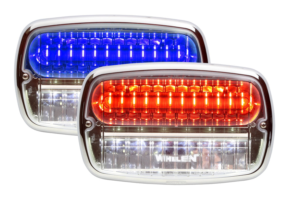 Whelen M9 Series Linear LED Super-LED Lighthead Combination Warning & Scene Light