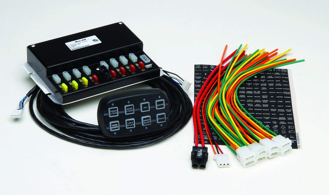 Whelen 8 Position Key Pad with Remote Relay Module