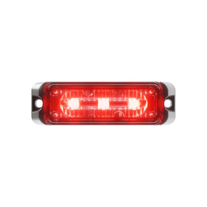 Abrams Flex 3 LED Grille Light Head - Red