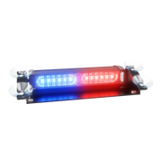 Abrams Focus 2X Series LED Dash & Deck Light - Red/Blue