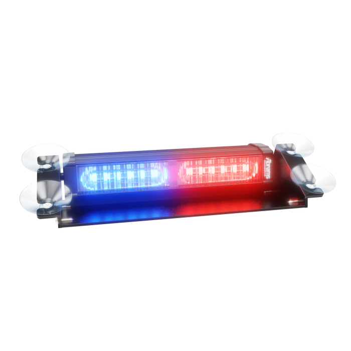 Abrams Focus 2X Series LED Dash & Deck Light - Red/Blue
