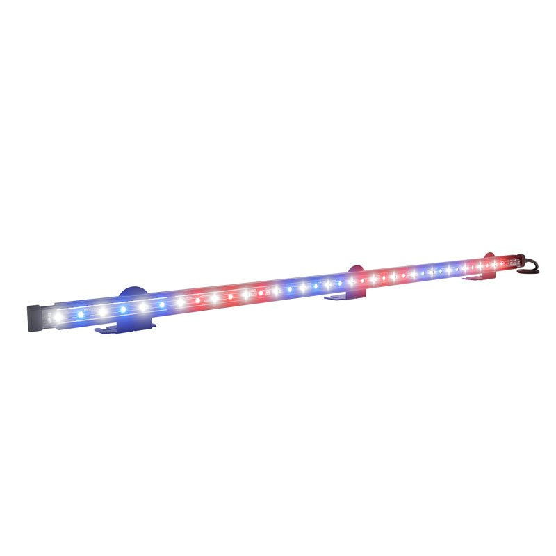 Abrams Mustang 3X - 38" Rocker Panel 36 LED Running Light - Red/Blue/White