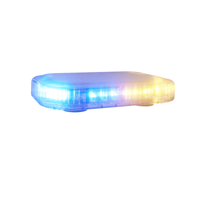 Abrams RugEye 10" Mini LED Lightbar - Amber/Blue