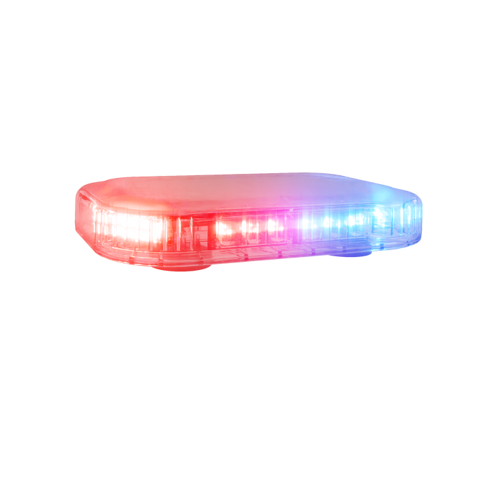 Abrams RugEye 10" Mini LED Lightbar - Red/Blue
