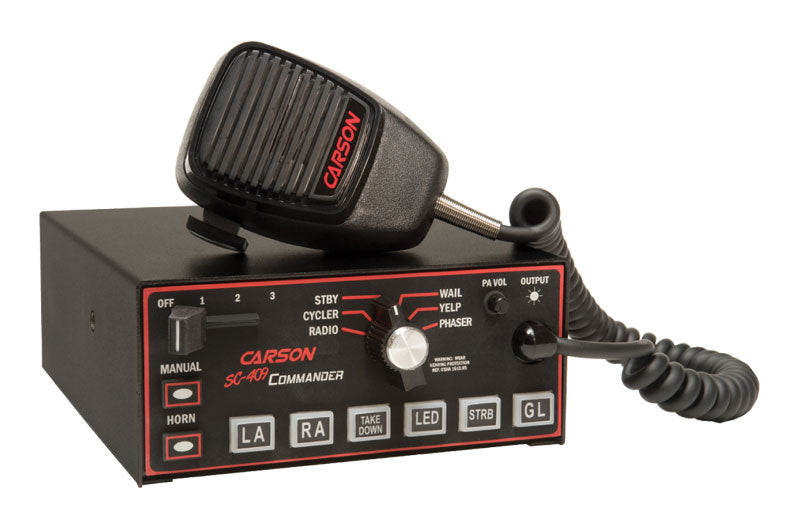 Carson Manufacturing Carson SC-409 Commander Siren – YP Signal Corp