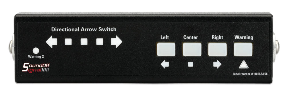Soundoff Signal Directional Arrow Switch (DAS) - 10-30v, compatible with APEX, Pinnacle (EPL9000 & E