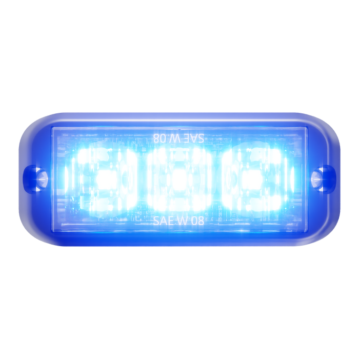 Abrams T3 Series LED Grille Light Head - Blue