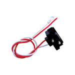 Load image into Gallery viewer, Abrams 90 Degree 2 Pin PL-3 Right Angle Plug-In Connector 12&quot; Long 2-Wire For Backup Light
