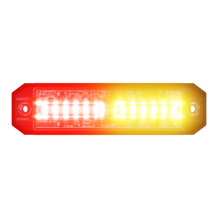 Abrams Ultra 12 LED Grill Light Head - Amber/Red