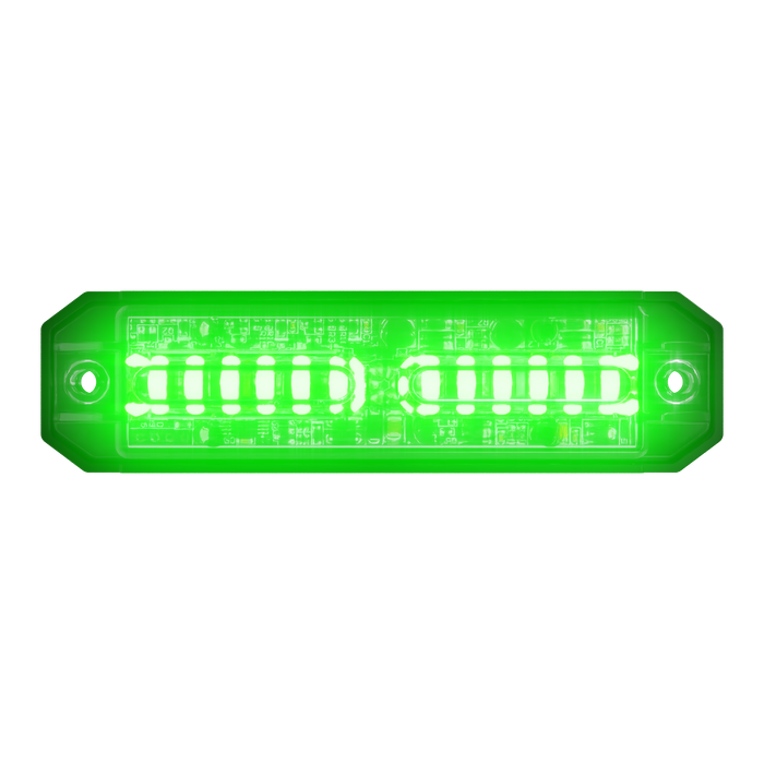 Abrams Ultra 12 LED Grill Light Head - Green