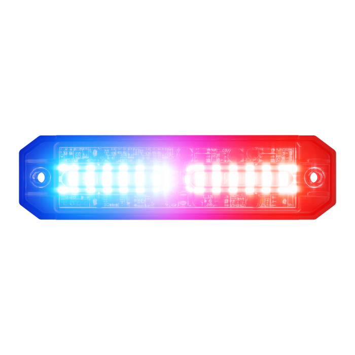 Abrams Ultra 12 LED Grill Light Head - Red/Blue