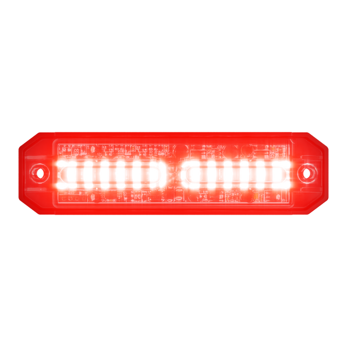 Abrams Ultra 12 LED Grill Light Head - Red