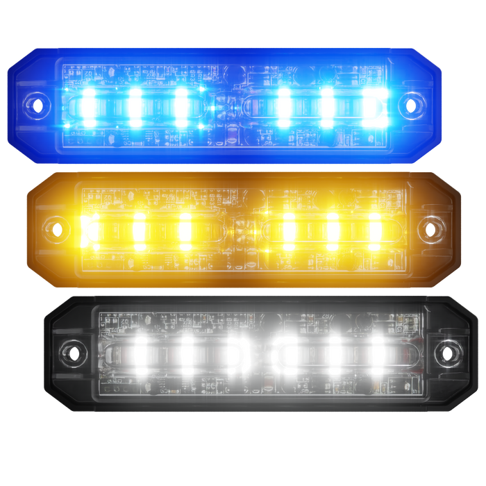 Abrams Ultra 18 LED Tri-Color Grill Light Head - Blue/Amber/White