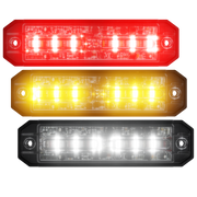 Abrams Ultra 18 LED Tri-Color Grill Light Head - Red/Amber/White