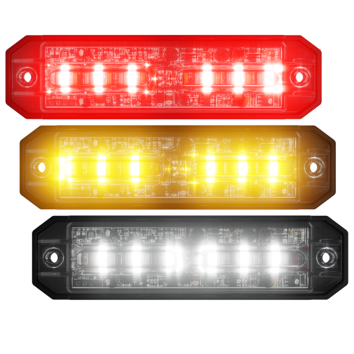 Abrams Ultra 18 LED Tri-Color Grill Light Head - Red/Amber/White