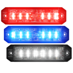 Load image into Gallery viewer, Abrams Ultra 18 LED Tri-Color Grill Light Head - Red/Blue/White
