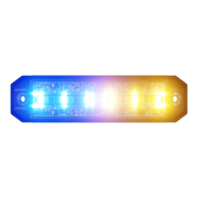 Abrams Ultra 6 LED Grill Light Head - Amber/Blue