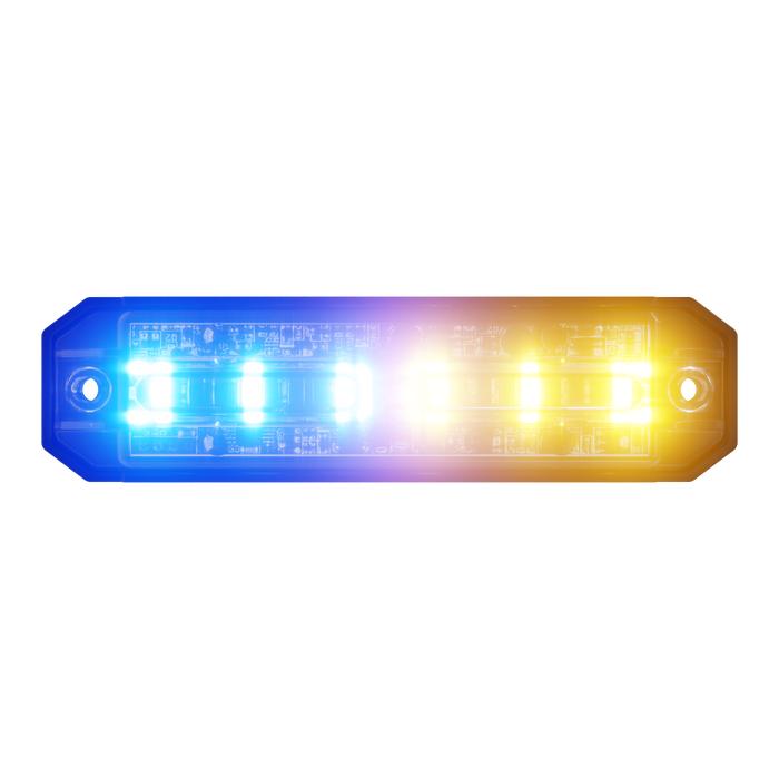 Abrams Ultra 6 LED Grill Light Head - Amber/Blue