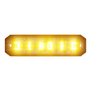 Abrams Ultra 6 LED Grill Light Head - Amber