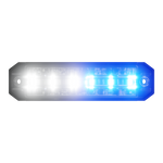 Load image into Gallery viewer, Abrams Ultra 6 LED Grill Light Head - Blue/White
